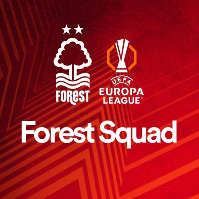 森林欧联杯名单:新援麦卡蒂、恩多耶在列,队史标王哈钦森未入选